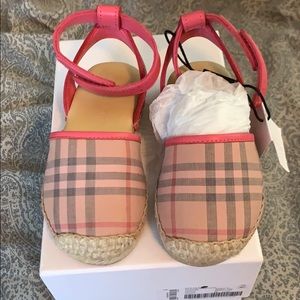 *SOLD❗️Burberry Espadrille Flats shoes